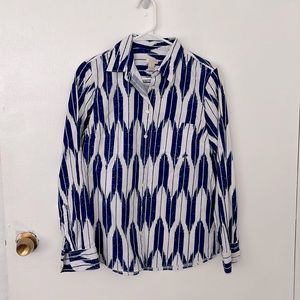 Patterned Dress Shirt (S)